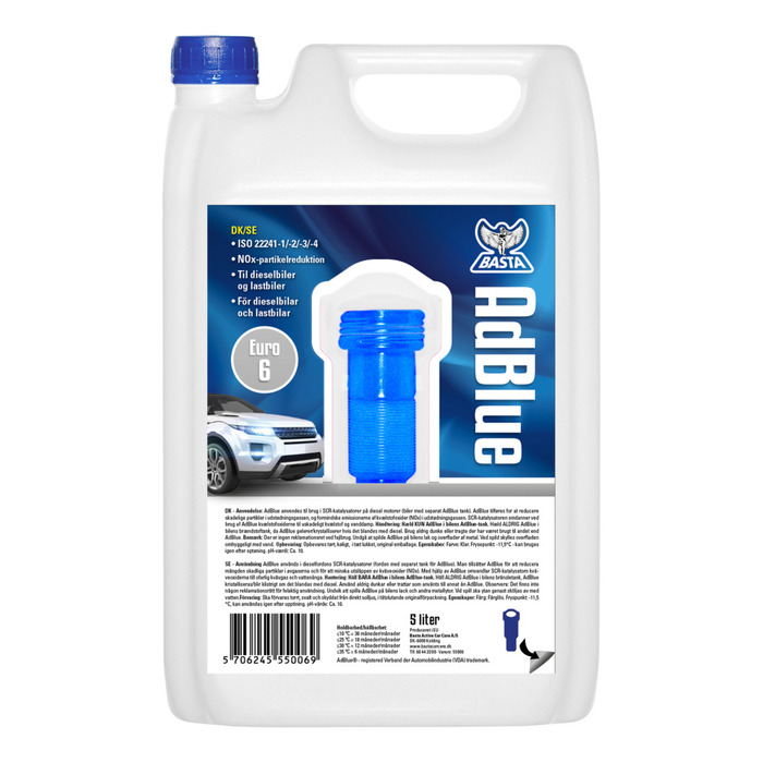 AdBlue til dieselmotor 5 liter